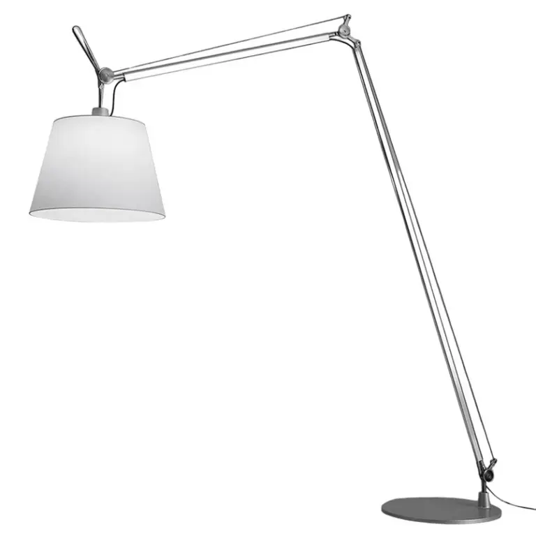 Artemide - Tolomeo Maxi LED-gulvlampe aluminium