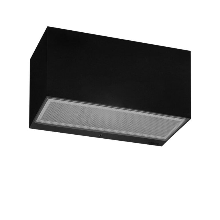 Asker Pro LED Udendørs Væglampe Sort Norlys - Terrasse - Aluminium