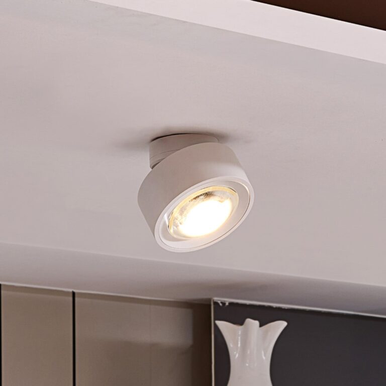 Atreus Move LED-loftlampe, hvid – Arcchio Rotari - Stue - Moderne - Metal - Rund