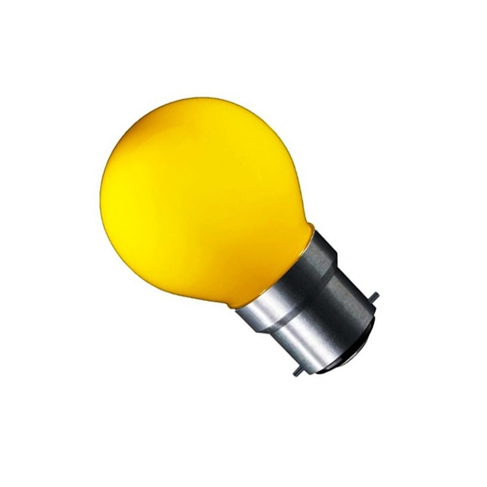 B22 1,8W CARNI LED pære - Gul