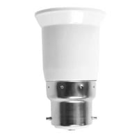 B22 til E27 adapter, konvertering af lamper og armaturer