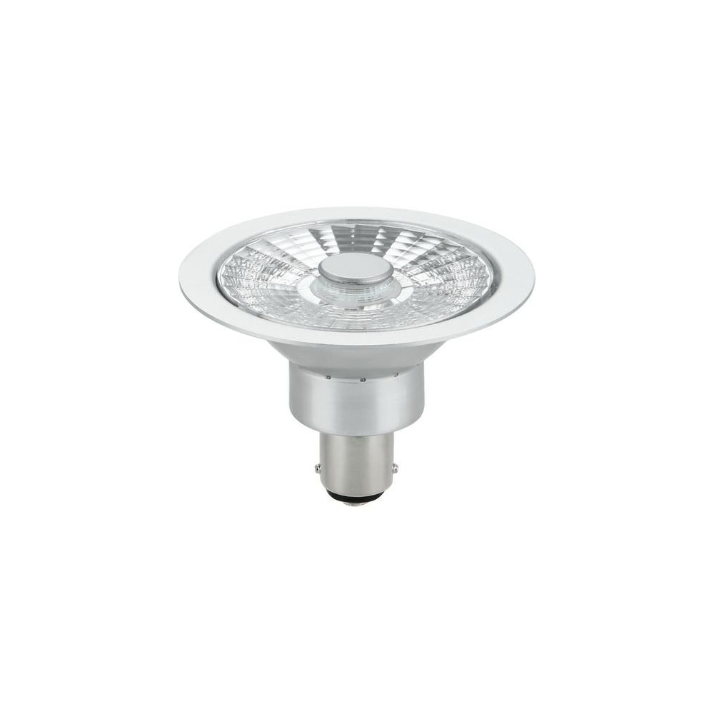 BA15d AR70 8W LED pære, 12V - 480lm, 30°, dæmpbar, varm hvid