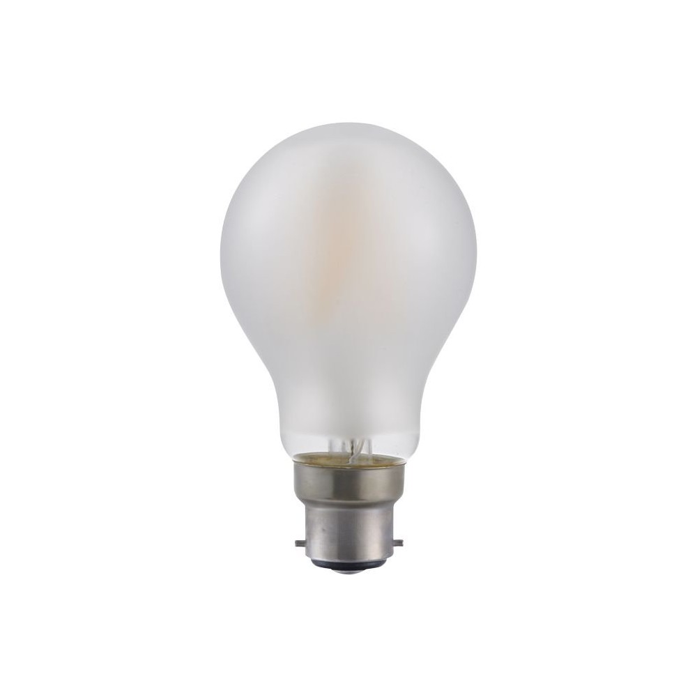 BA22d 5,5W dæmpbar LED pære - A60, filament, mat glas, 2500K