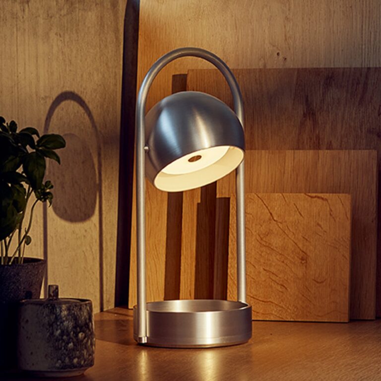 Ball Portable LED-bordlampe med batteri FRANDSEN - Stue - Metal - Med én lyskilde