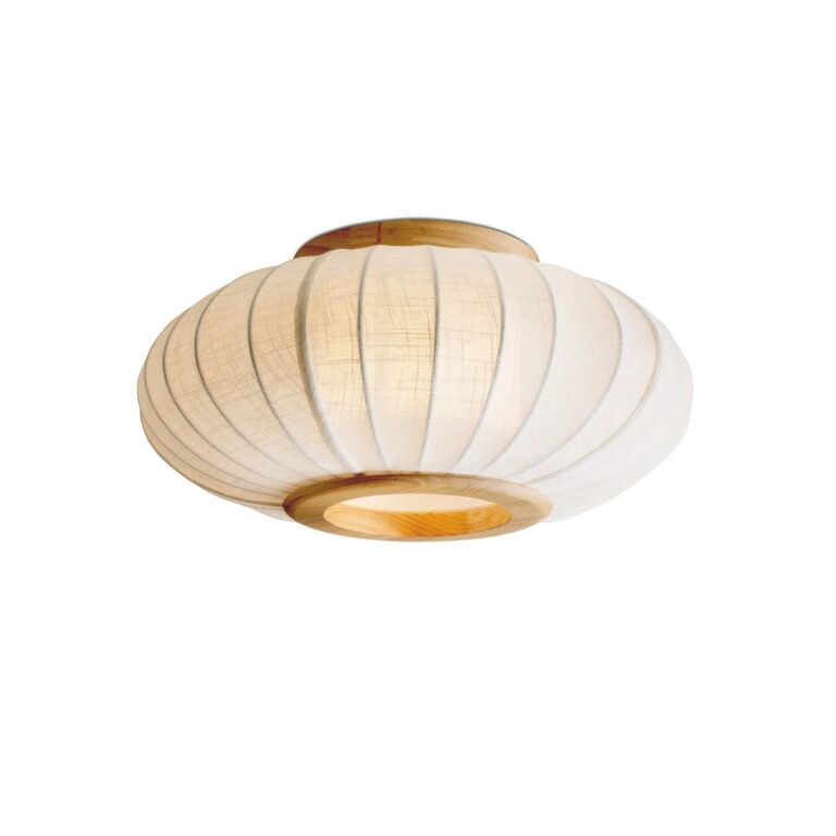 Balloon Væg/Loftlampe Ø40 Linen White