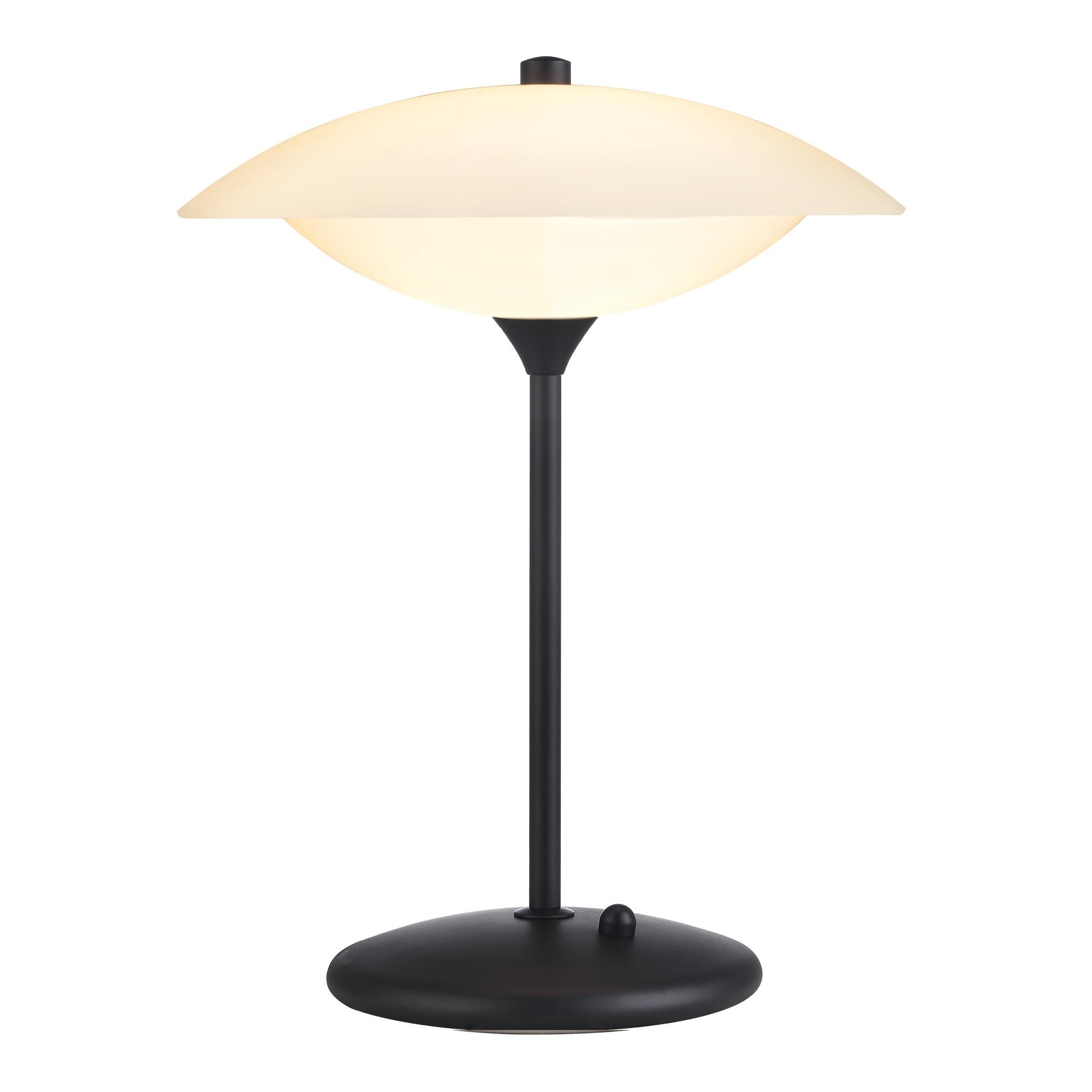 Baroni Bordlampe Ø30 Sort/Opal