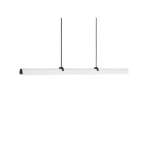 Belid - Fold Linear G2 LED Pendel L118 Hvid/Antracit