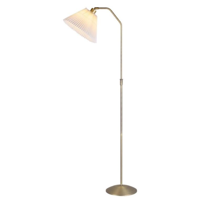 Berlin Gulvlampe Antik Messing