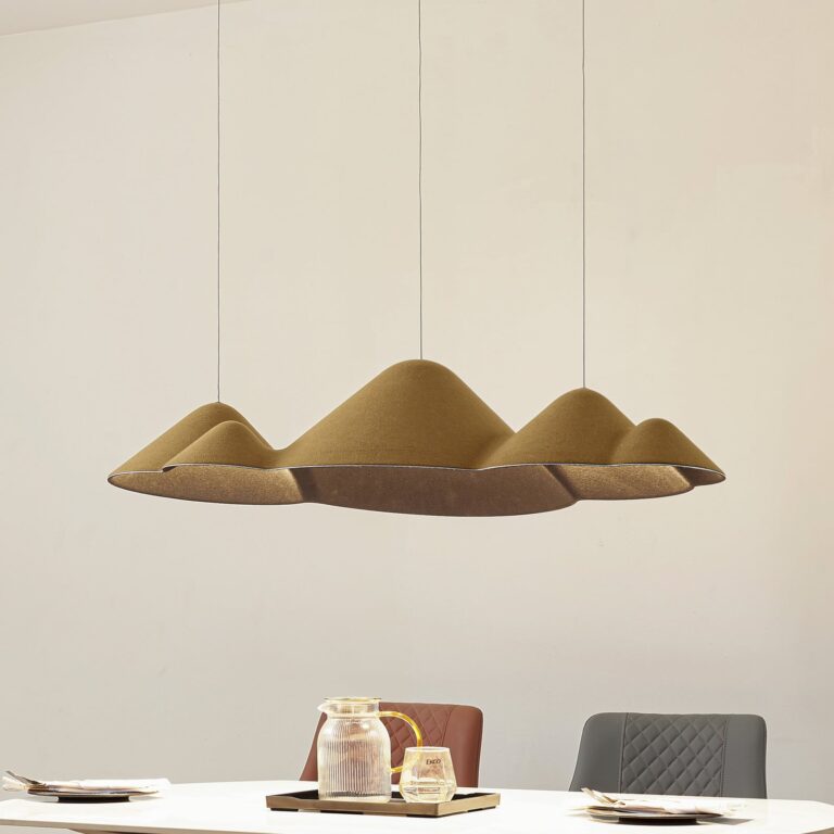 Beutlin LED Pendel Dim. Oliven - Lucande - Spisestue - Moderne - Stof / tekstil - Med flere lyskilder