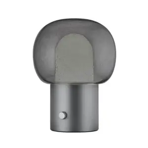 Blomus - Iris LED Bordlampe Gunmetal