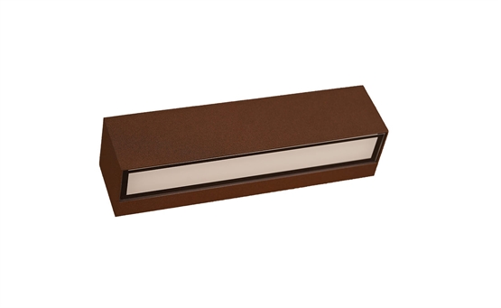 Brick Outdoor Up/Down LED udendørs lampe, rust