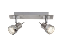 Brilliant Kassandra G34729/77 Loft-spotlights LED (RGB) GU10 6 W Krom (satineret)