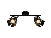 Brilliant Movie G08913/76 Loft-spotlights LED (RGB) GU10 10 W Sort (mat)