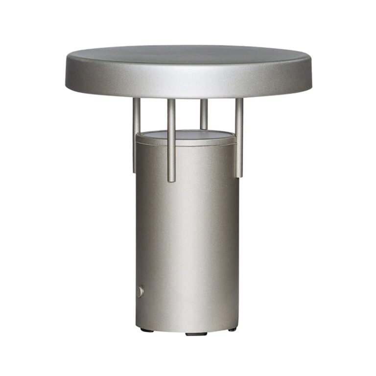 BringMe Mini LED-bordlampe med batteri, sandfarvet, højde 20 cm – Hübsch - Stue - Metal