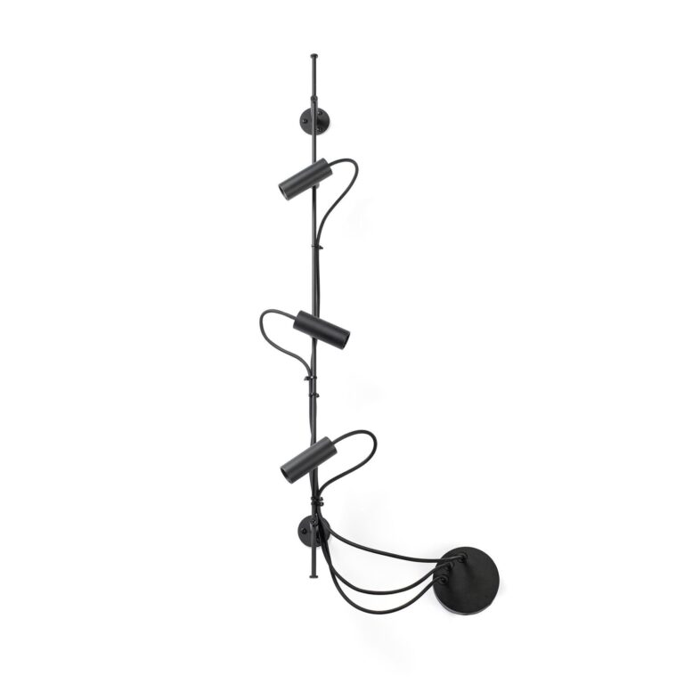 CLAP LINEAL Udendørs Væg/Loftlampe Sort