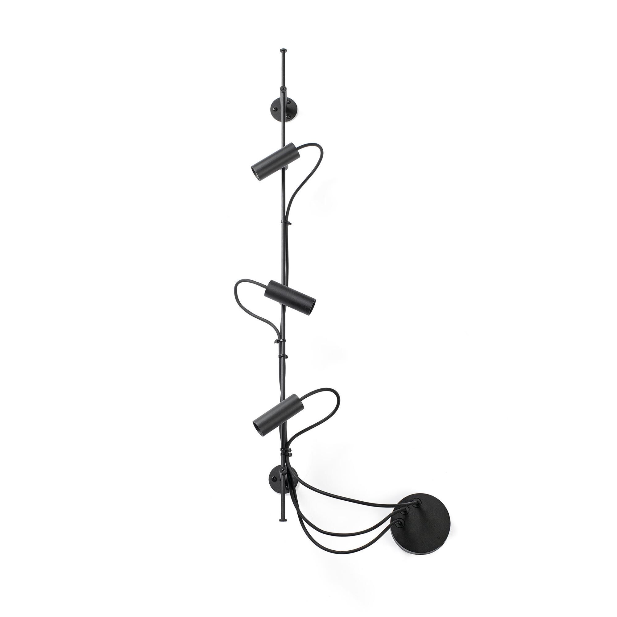 CLAP LINEAL Udendørs Væg/Loftlampe Sort