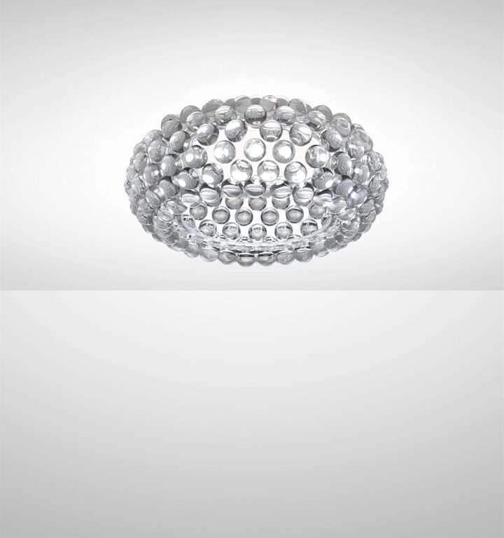 Caboche Plus LED loftlampe, transparent