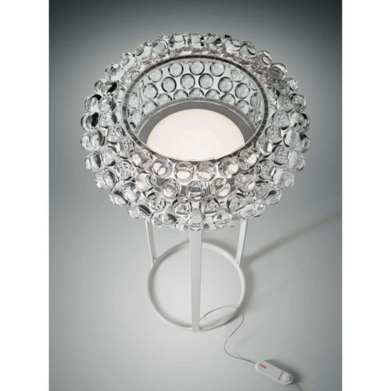 Caboche Plus Media LED Gulvlampe Transparent Foscarini - Stue - Plastik