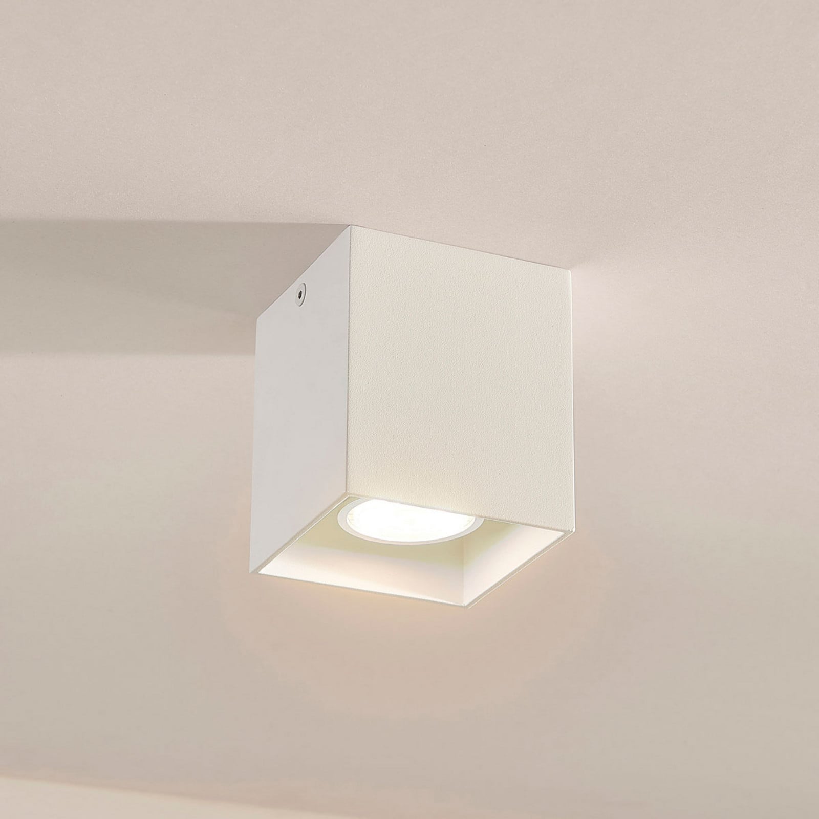 Carson Square LED-loftlampe, hvid – Arcchio - Entré - Moderne - Metal - Kantet