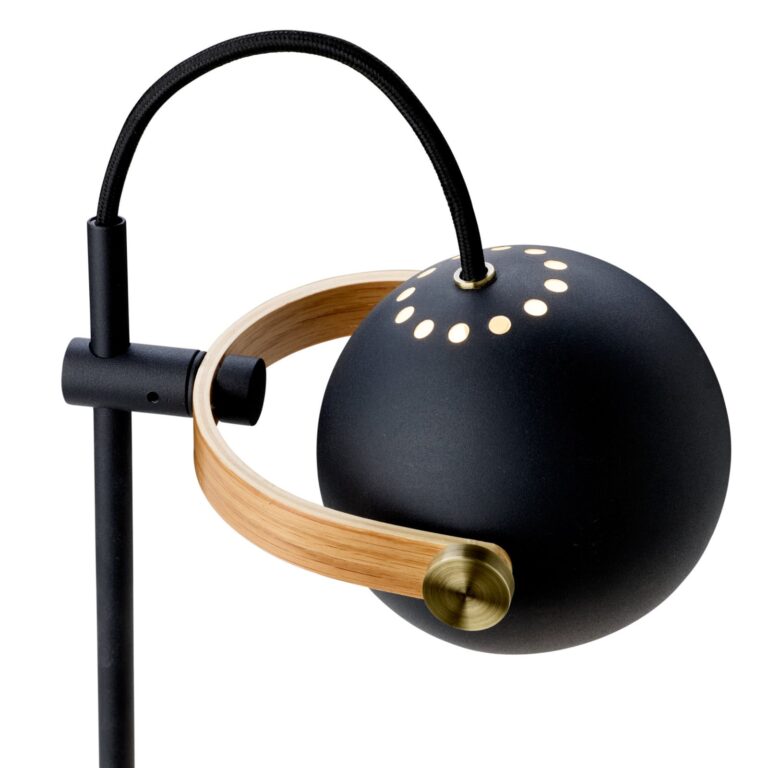 DC PORTABLE LED-batterilampe, sort, metal Halo Design - Stue - Med én lyskilde