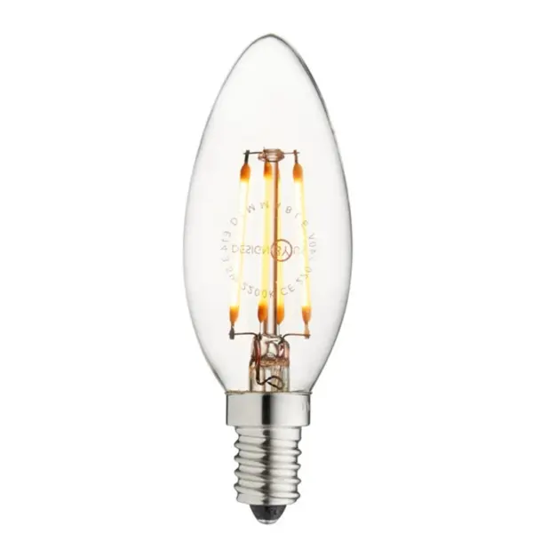 DESIGN BY US - Pære LED 3,5W (245lm) 2200K Dim. Kerte E14