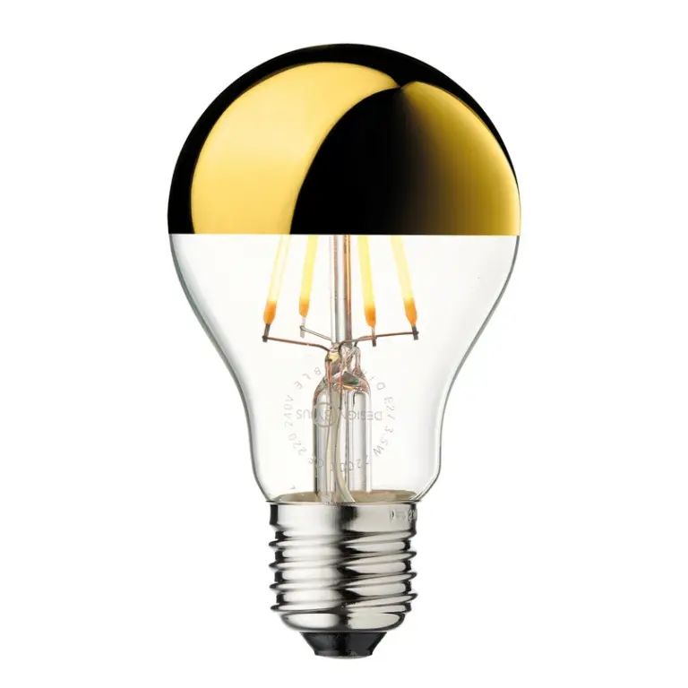 DESIGN BY US - Pære LED 3,5W Crown Gold E27