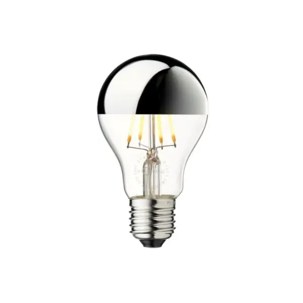 DESIGN BY US - Pære LED 3,5W Crown Silver E27