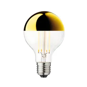 DESIGN BY US - Pære LED 3,5W Globe Ø80 Gold E27