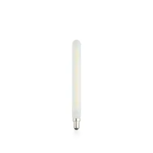 DESIGN BY US - Pære LED 4,5W Tube Bulb 210 Frosted Dim. E14