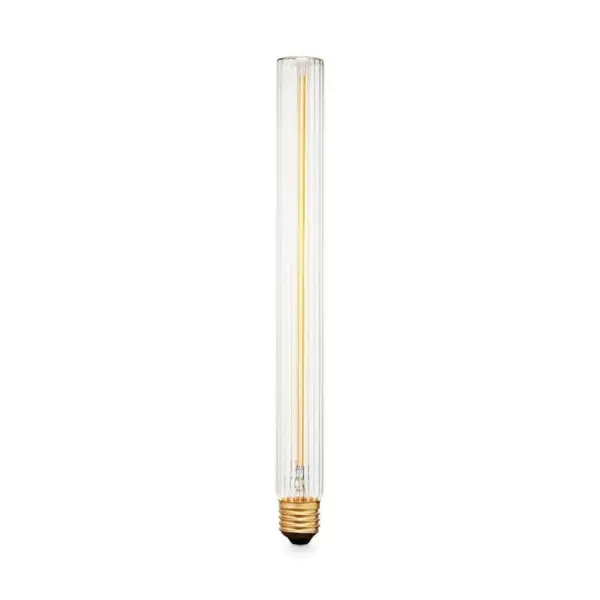 DESIGN BY US - Pære LED 4W/230lm Tube Bulb Plissé Dim. E27