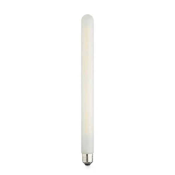 DESIGN BY US - Pære LED 6,5W Tube Bulb 360 Frosted Dim. E27