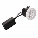 DIOLUX DioSpot Opti Rund Hvid Downlight inkl. GU10 LED 5W 2700K IP44