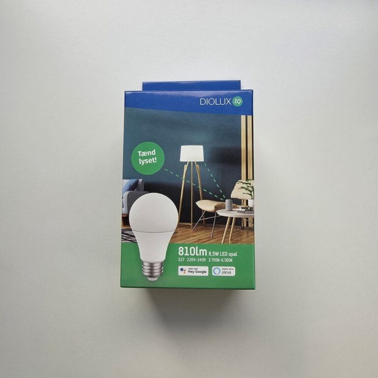 DIOLUX IQ LED 8,5W E27 2700-6500K Dæmpbar Smartpære - DIOLUX