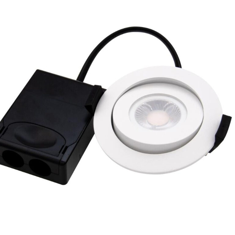 DIOSPOT 25 DOB hvid 6W 927/930 350lm 55°