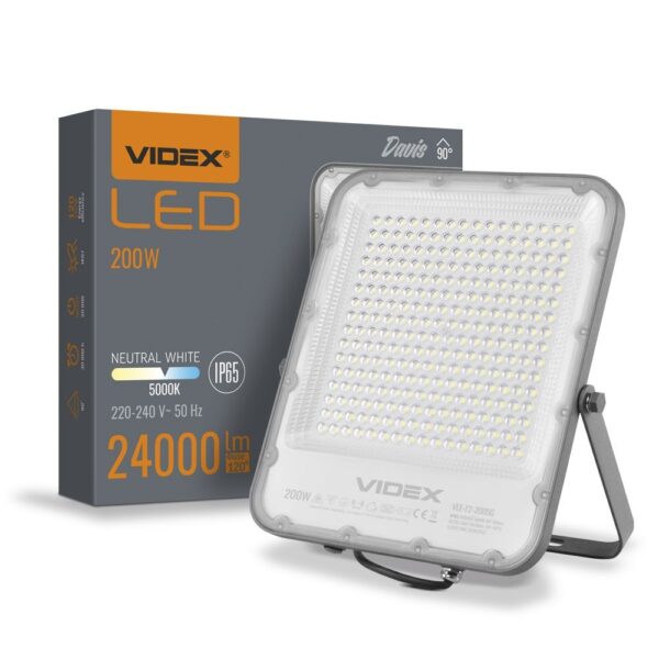 Davis 200W LED projektør - neutral hvid, 230V