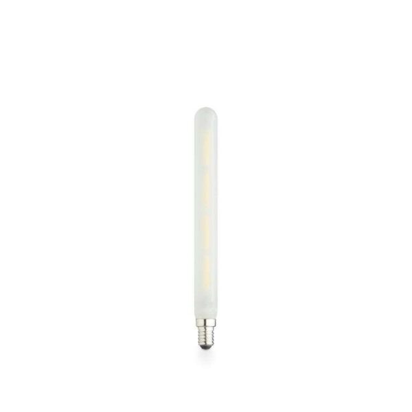 Design By Us - Pære LED 4,5W Tube Bulb 210 Frosted Dim. E14