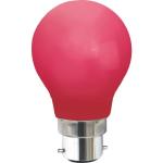 Diolux Udendørs LED 1w B22, rød, polycarbonat, ikke dæmpbar