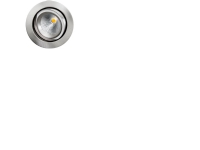 Downlight Junistar Isosafe LED 7W DTW børstet stål