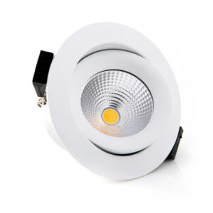 Downlight SLC One 360° LED 8W 4000K IP44 Hvid