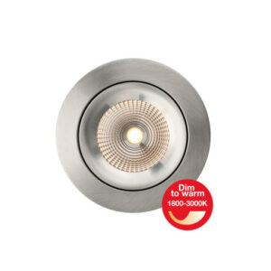 Downlight SLC One 360° LED 8W DTW 1800-3000K IP44 Aluminium