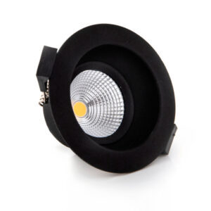 Downlight SLC One Soft LED 8W 2700K IP44 Sort