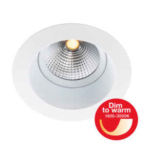 Downlight SLC One Soft LED 8W DTW 1800-3000K IP44 Hvid