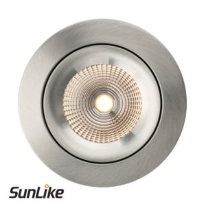 Downlight SLC Sunlike 360° LED 8W 2700K IP44 Aluminium