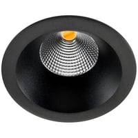 Downlight Soft Isosafe LED 6W DTW, sort