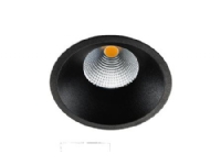 Downlight Soft Slim LED 9W 2700K, sort