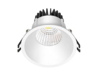 Downlight Velia LED 10,9W 3000K, 740 lm, 230V rund, hvid