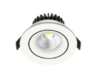 Downlight Velia Tilt LED 10,9W 3000K, 230V rund, hvid