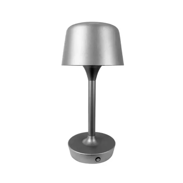 Dyberg Larsen - FLOW LED Portable Bordlampe Grå DybergLarsen