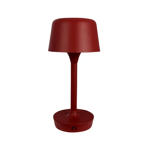 Dyberg Larsen - FLOW LED Portable Bordlampe Mørk Rød DybergLarsen