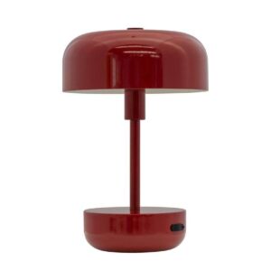 Dyberg Larsen - Haipot LED Portable Bordlampe Dark Red DybergLarsen